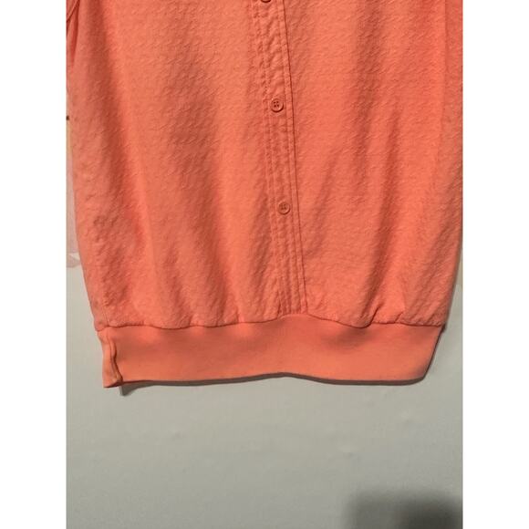 Jade Elephant - Peach Sleeveless Shirt - Size M - Picture 3 of 5